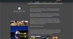 Desktop Screenshot of dudin.sk